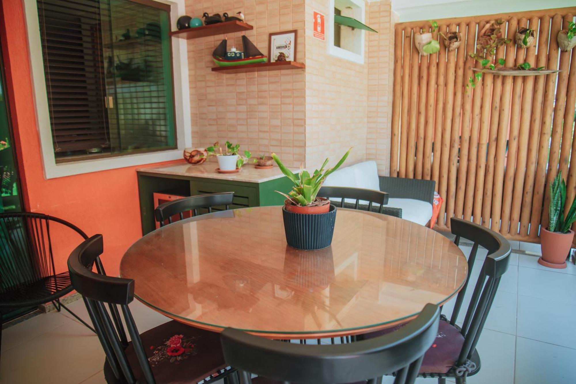 Refugio Pe Na Areia Decorado Em Camacari - Itacimirim Apartamento *