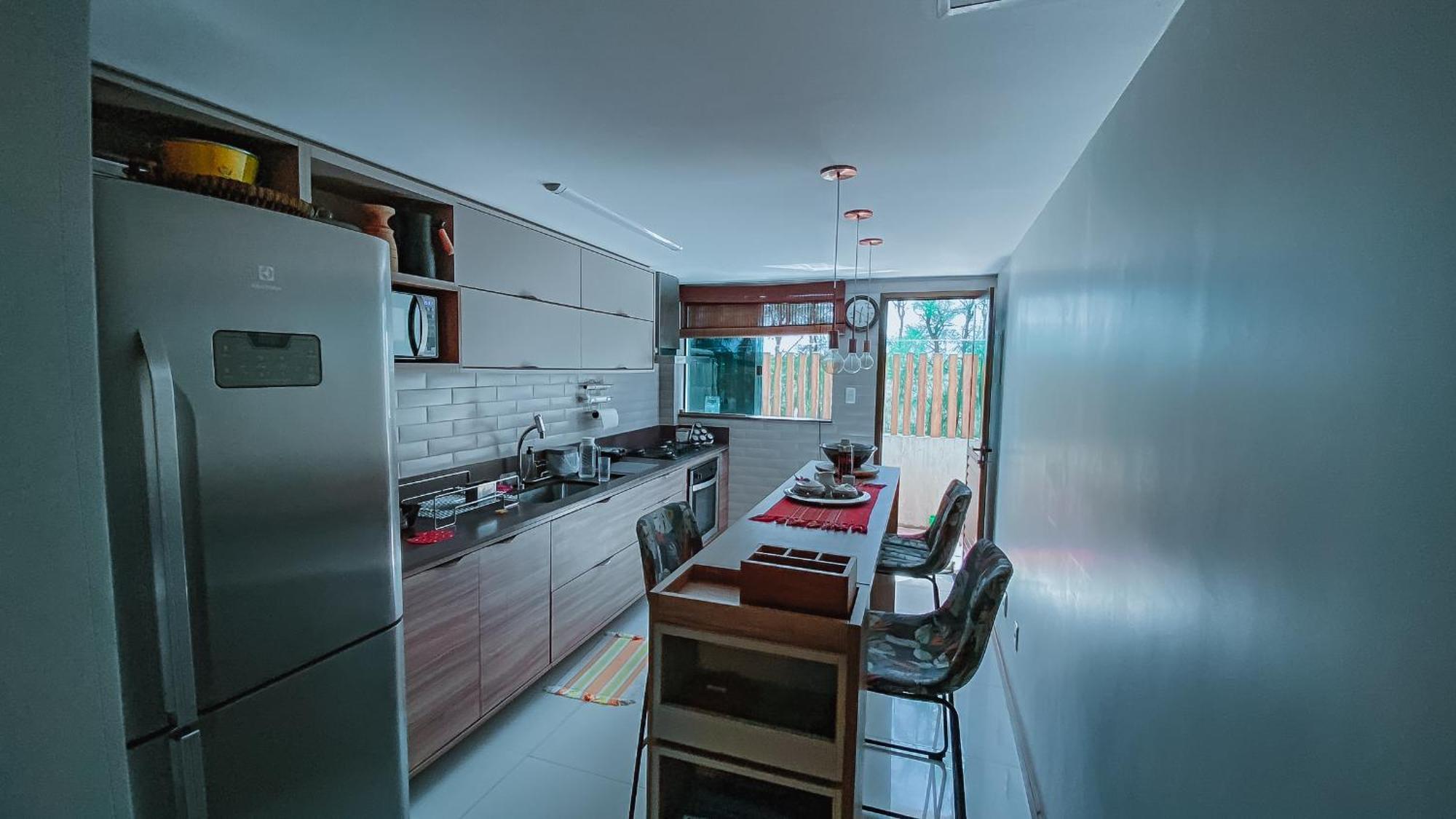 Apartamento Refugio Pe Na Areia Decorado Em Camacari - Itacimirim *