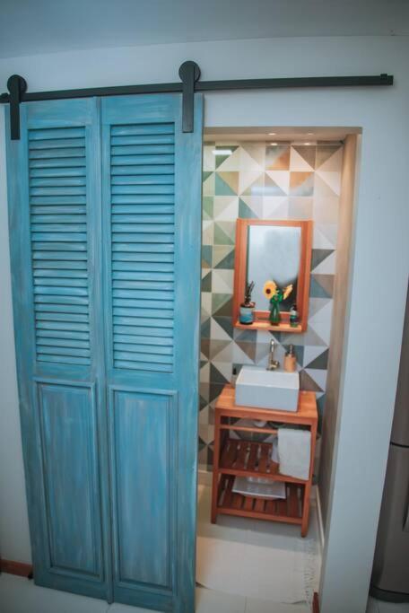 Refugio Pe Na Areia Decorado Em Camacari - Itacimirim Apartment